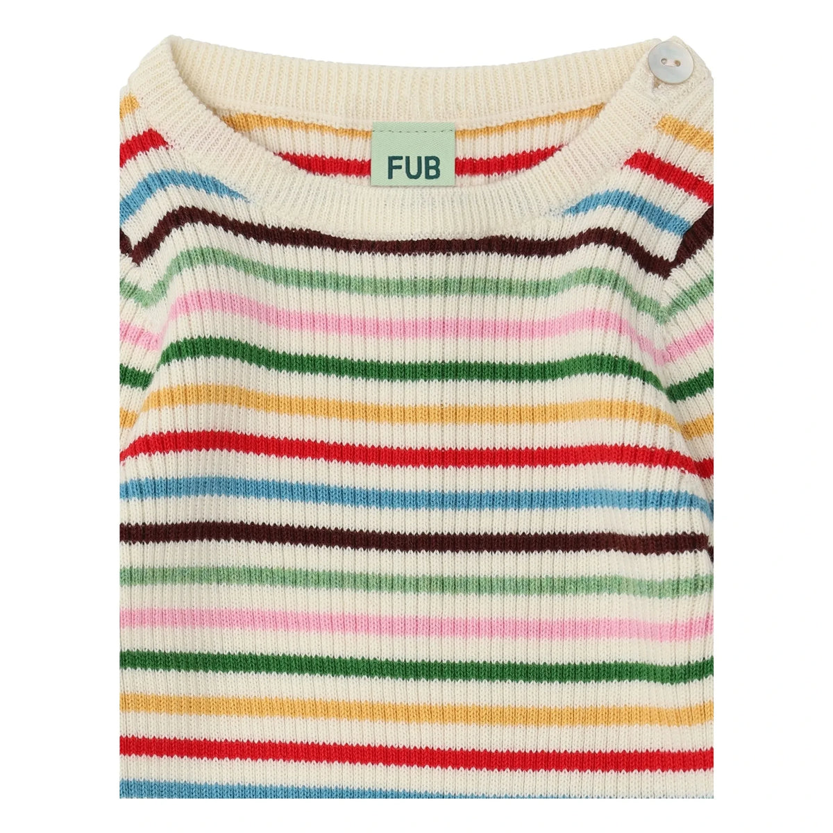 FUB - Flauschiger Pullover Feinstrick Bio-Baumwolle | Rot