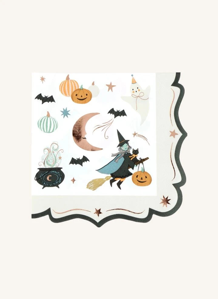 Meri Meri - Halloween Servietten - 16er Set