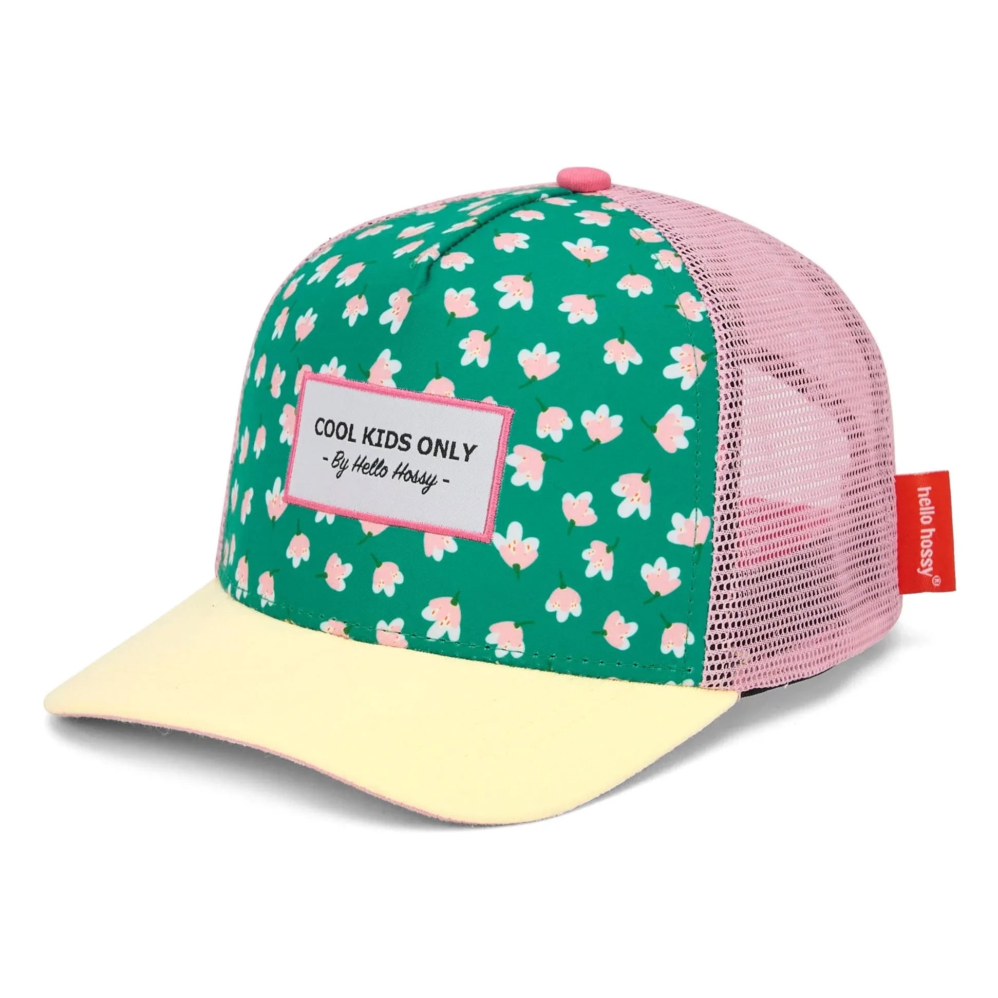 Hello Hossy - Trucker Garden Joy Schirmmütze mit gebogenem Visier aus recycelten Fasern | Grün