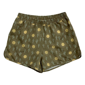 Sunchild - Luis Cactus Badeshorts | Khaki
