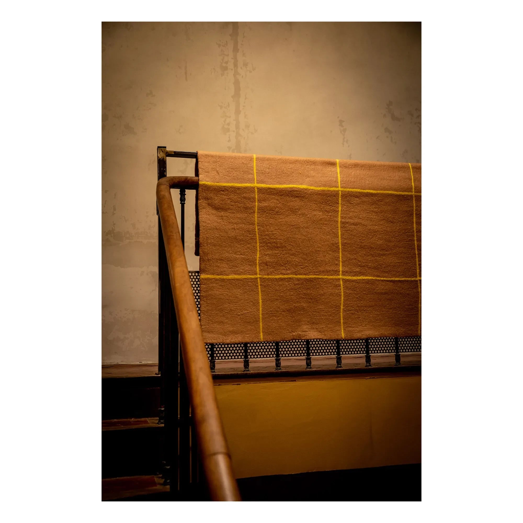 Muskhane - Caro Filz-Teppich | Beige
