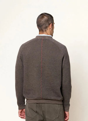 Homecore - Baumwoll-Terry Sweatshirt | Dunkel Beige
