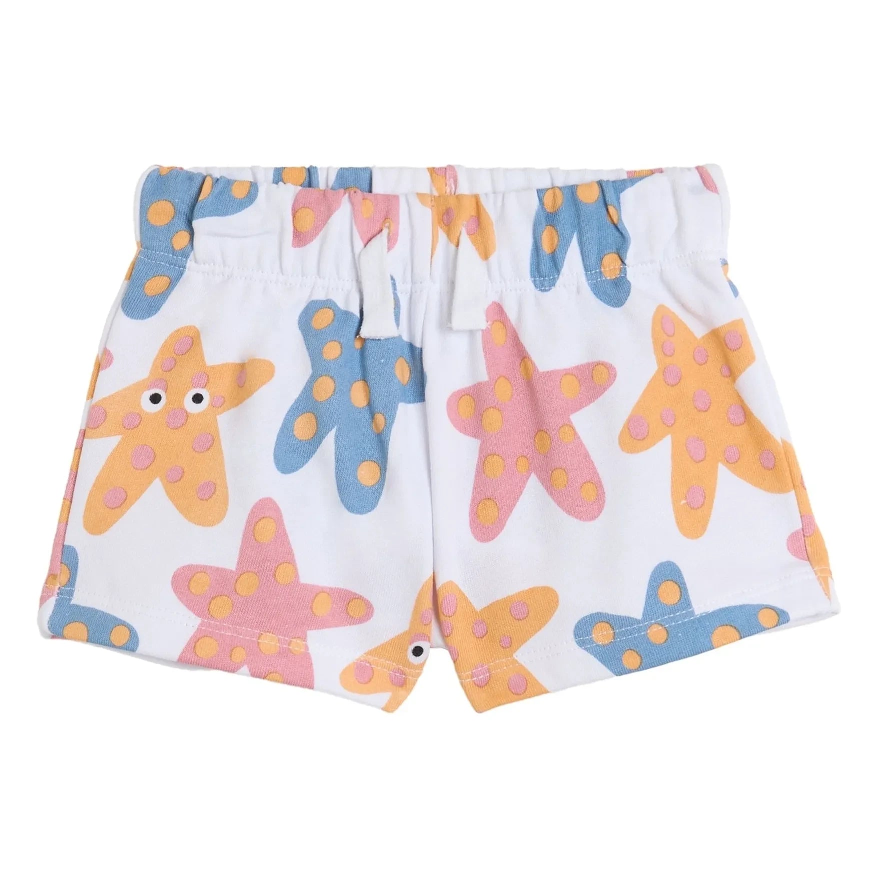 Stella McCartney Kids - Shorts Seesterne | Weiß