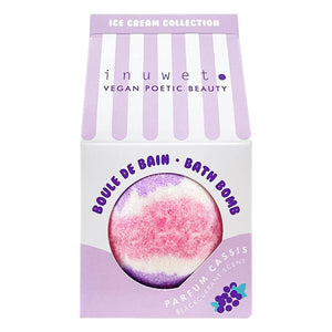 Inuwet - Johannisbeer-Eiscreme Badebombe - 120 g