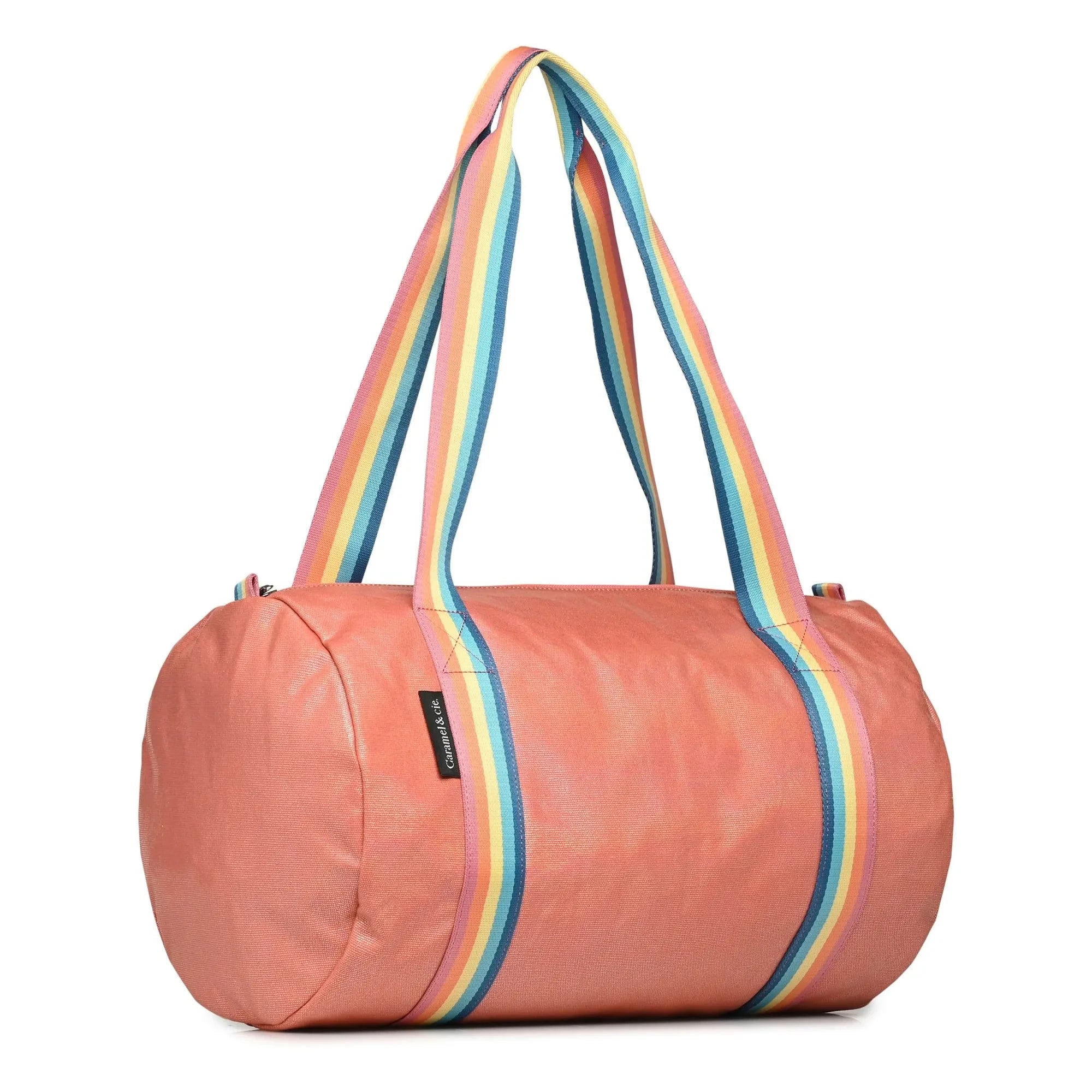 Caramel & Cie - Iridesan Wochenendtasche | Koralle