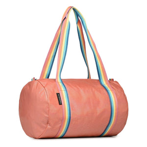 Caramel & Cie - Iridesan Wochenendtasche | Koralle