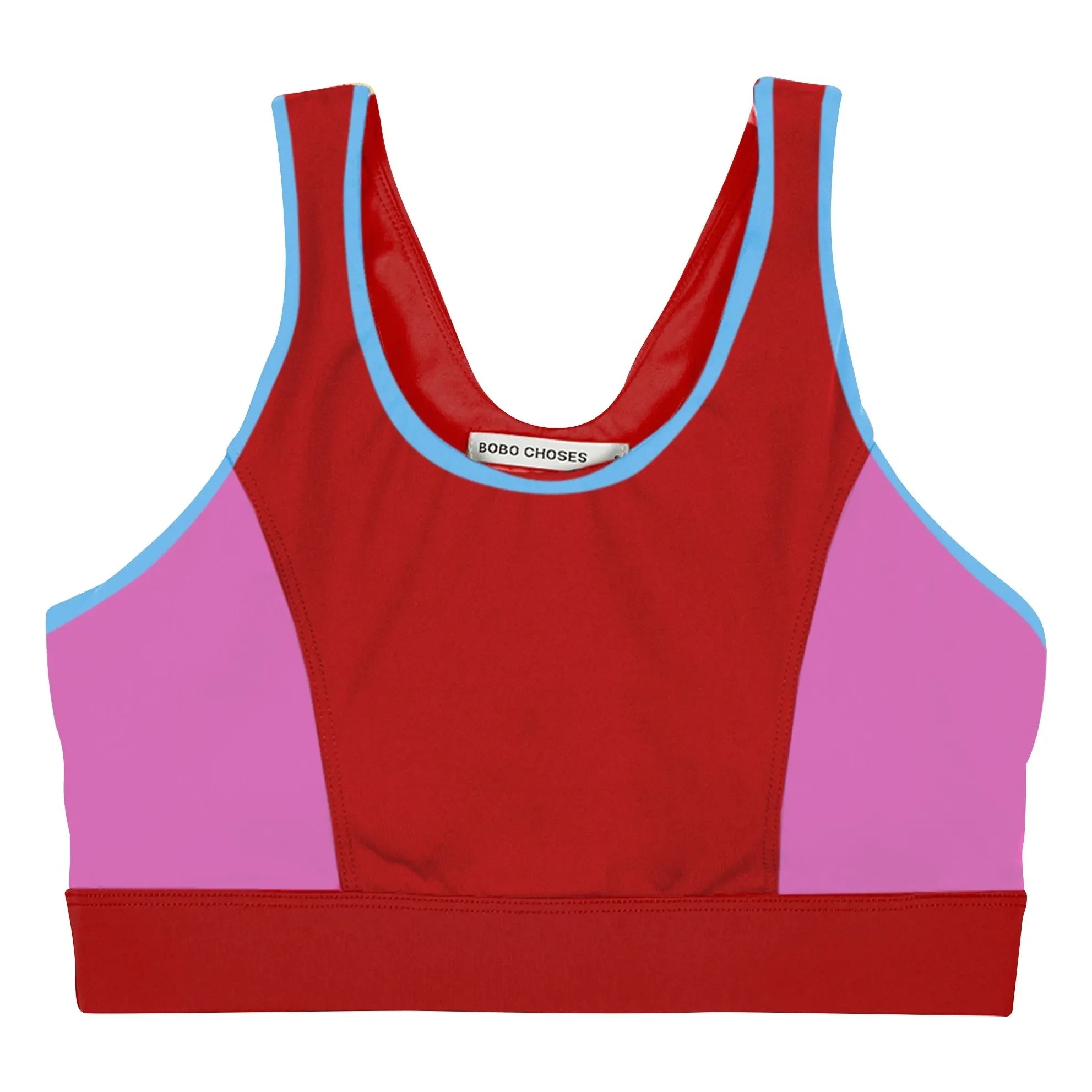 Bobo Choses - Colour Block Tanktop | Blau