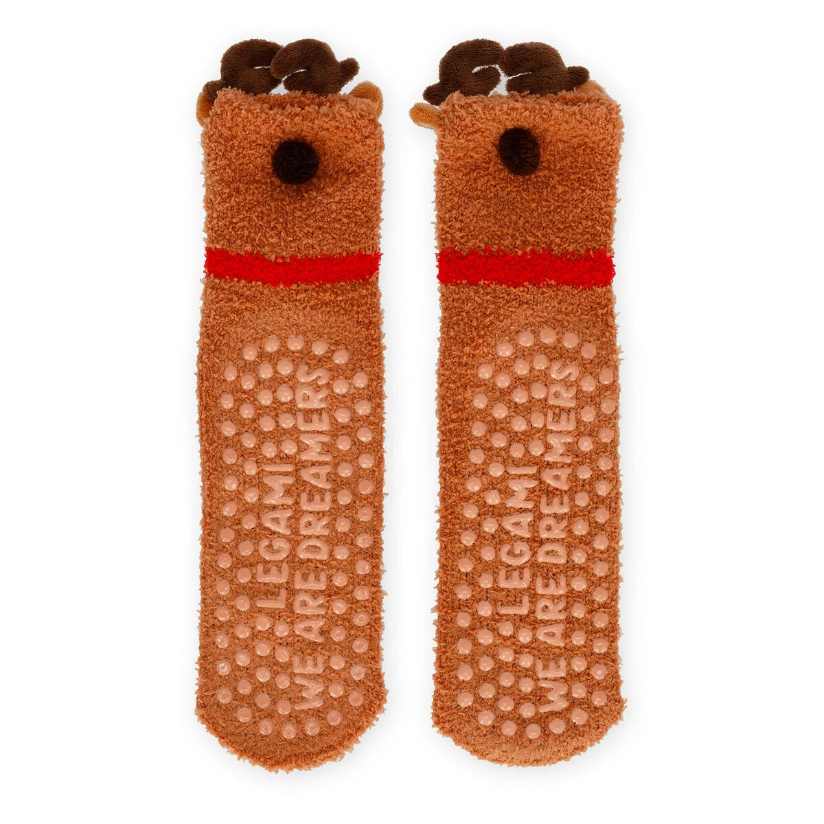 Legami - Rentiere Anti-Rutsch Socken für Erwachsene - Perfekte Passform!
