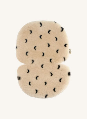 BINIBAMBA - Lammfell für Kinderwagen und Babytragen - Binibamba x Organic Zoo | Moon