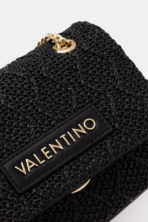 Valentino Bags kadın crossbody çanta, örgü dokulu OCARINA SUMMER
