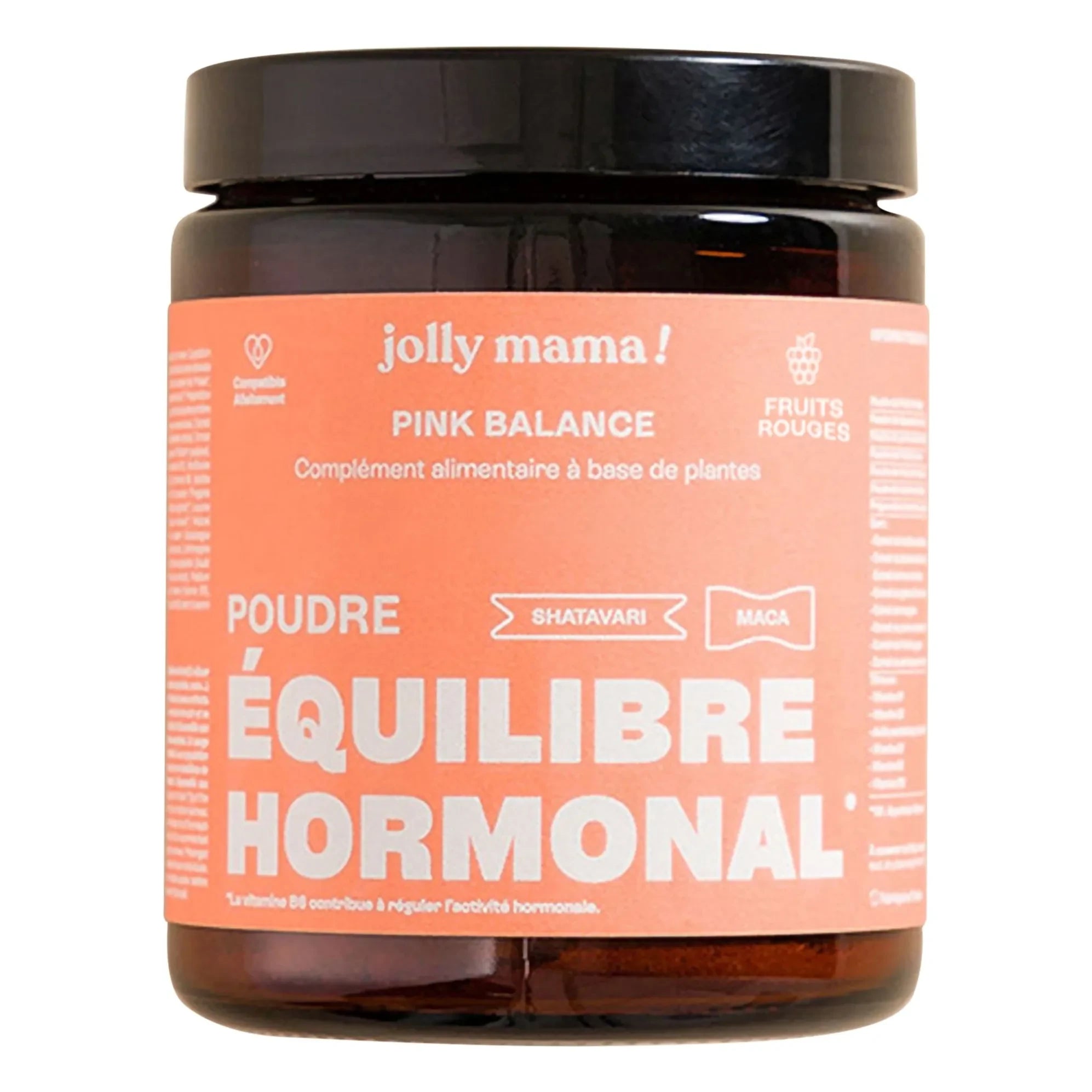 Jolly Mama - Pink Balance Hormon-Balance-Pulver - 15-Tages-Kur