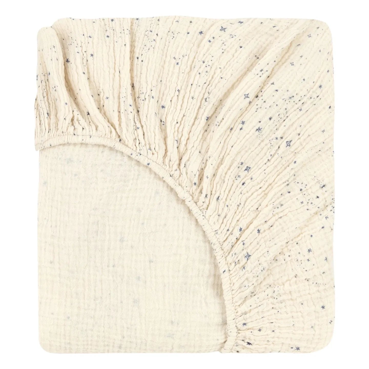 Nobodinoz - Bettlaken Wabi Sabi Milky Way | Blau