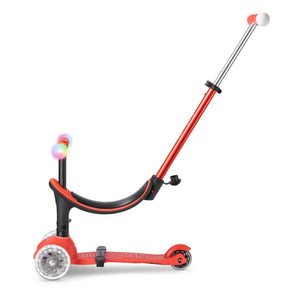 Micro - Mini 3-in-1 LED Scooter | Rot