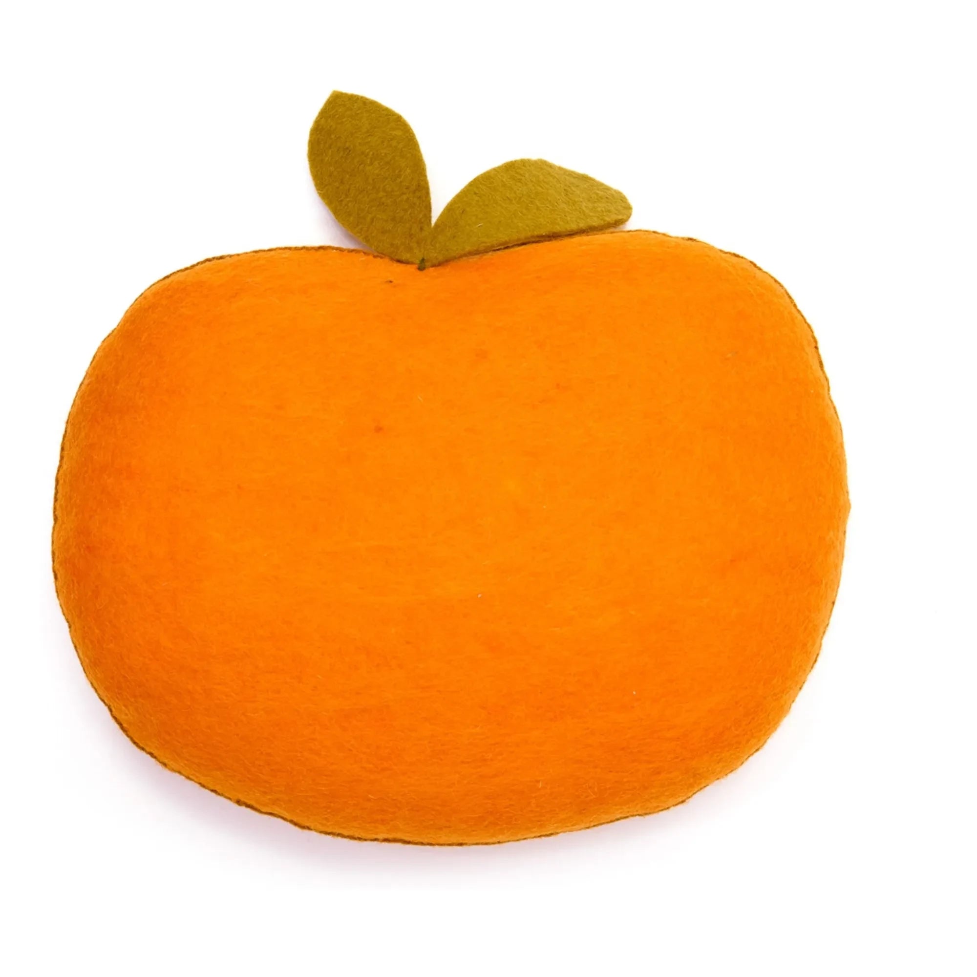 Muskhane - Aprikosen-Filzkissen | Orange