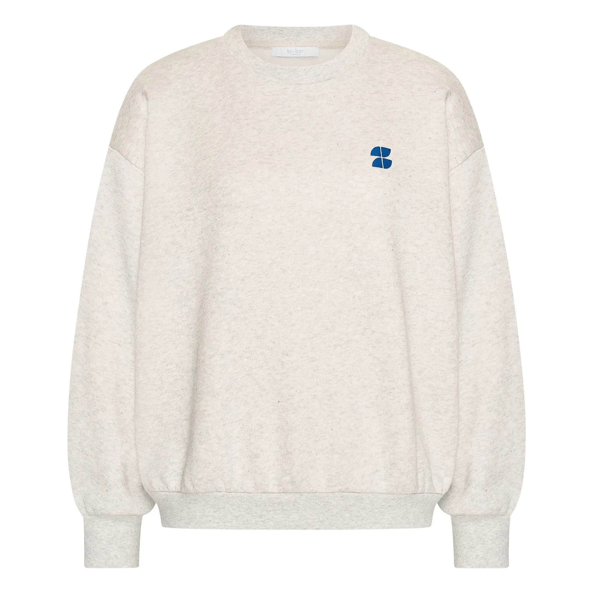 By Bar - Bibi Lucky Everyday Cotton Sweatshirt | Weiß