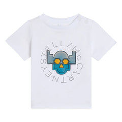 Stella McCartney Kids - Stella McCartney Superhelden-T-Shirt | Weiß