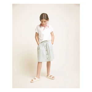 Búho - Bisous Bio-Baumwoll-T-Shirt | Weiß