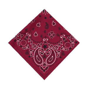 Call it by your name - Bandana Small Etoile Soie | Bordo