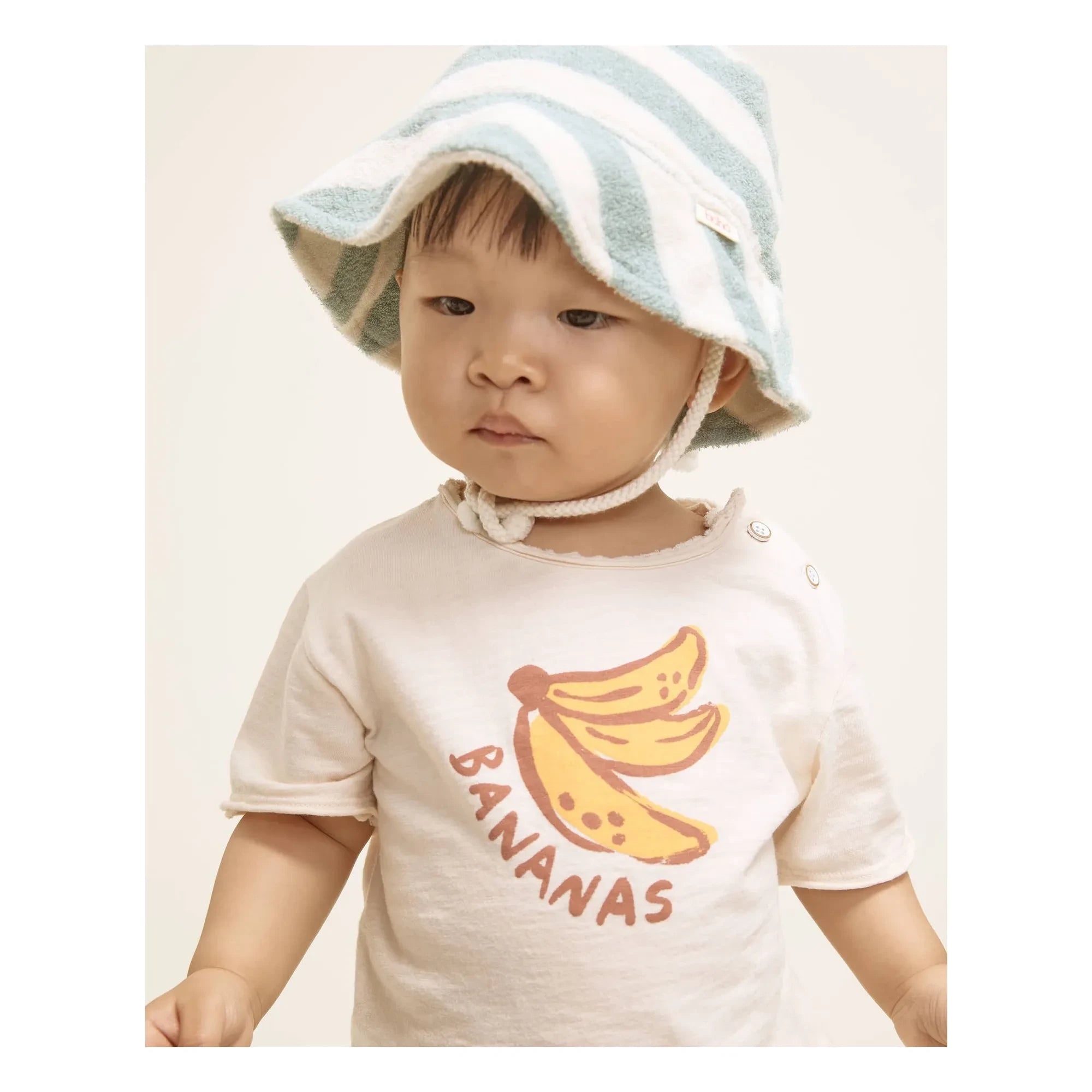 Búho - Banana Bio-Baumwoll Baby T-Shirt | Ecru