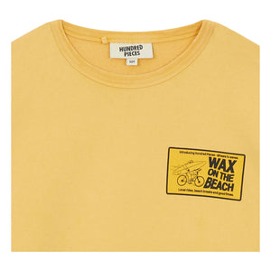 Hundred Pieces – Ryde Wax Bio-Baumwoll-Sweatshirt | Senf