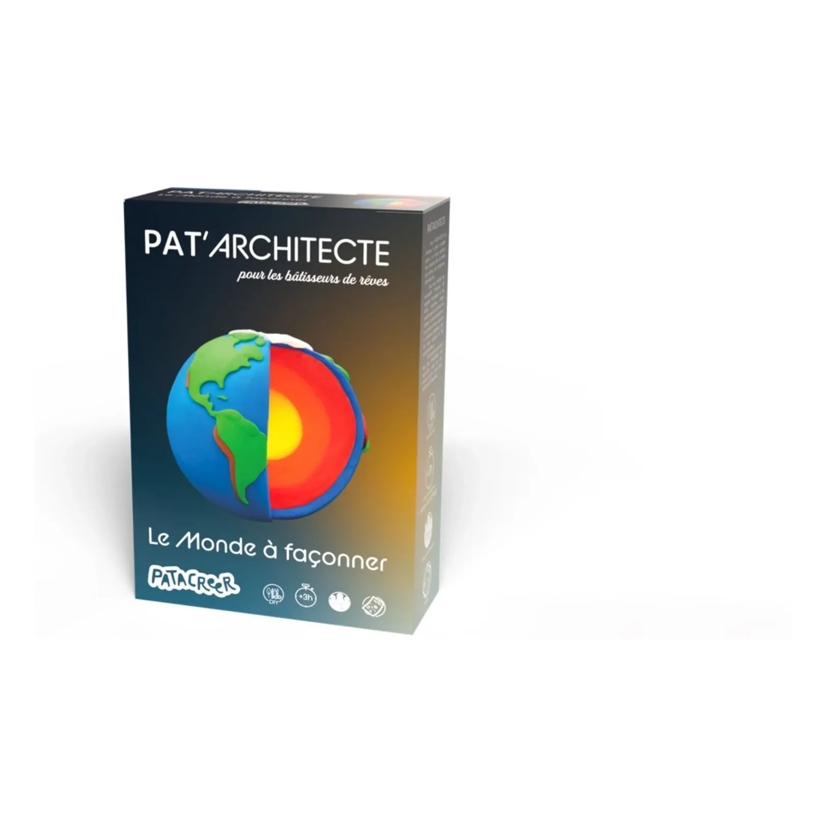 Patacréer - Mon Monde à Façonner lufttrocknende Modelliermasse Set
