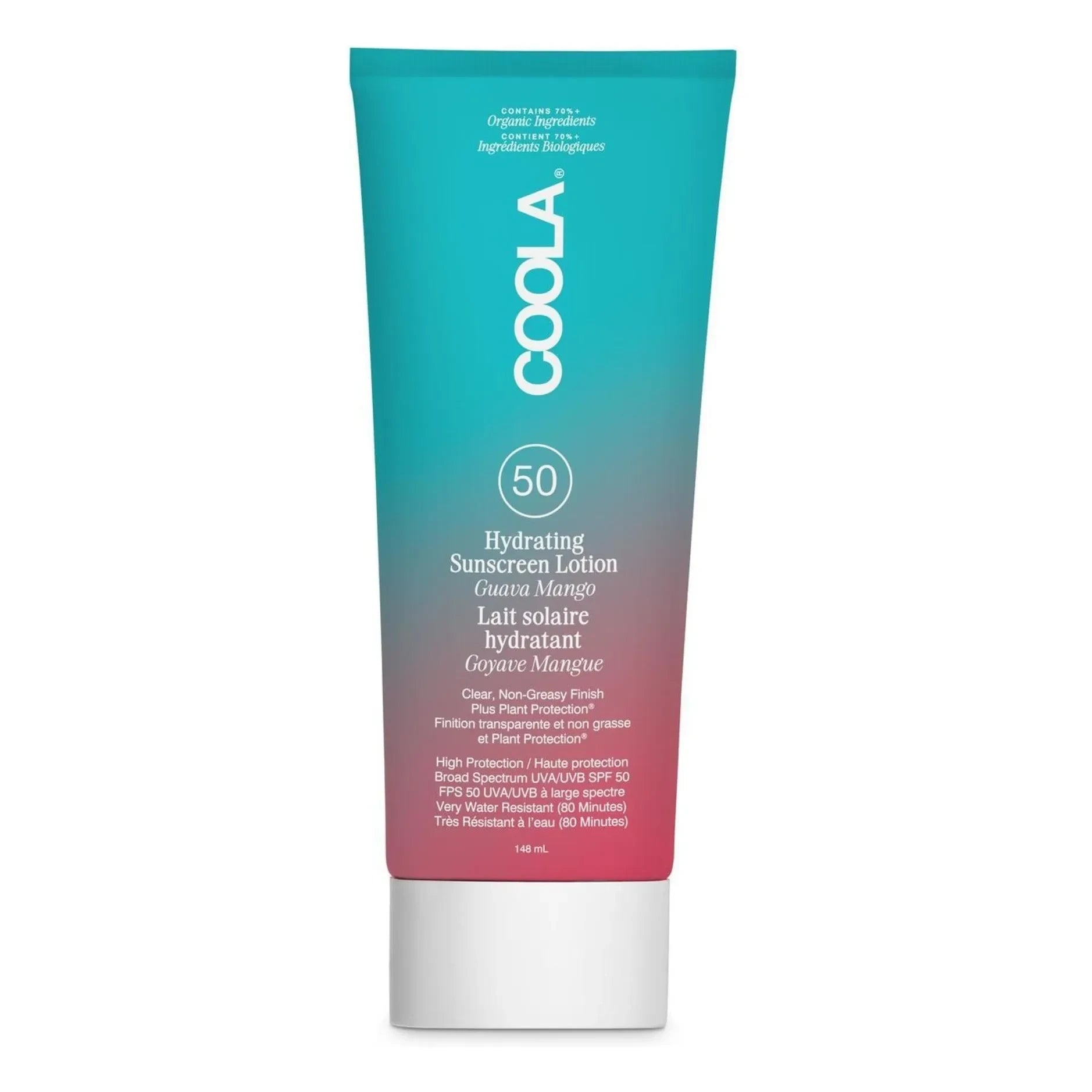 Coola – Feuchtigkeitsspendende Sonnencreme Guave-Mango LSF 30 – 148 ml