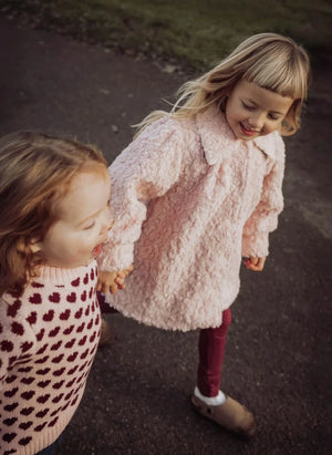 Fliink - Janie Hearts Pullover | Rosa