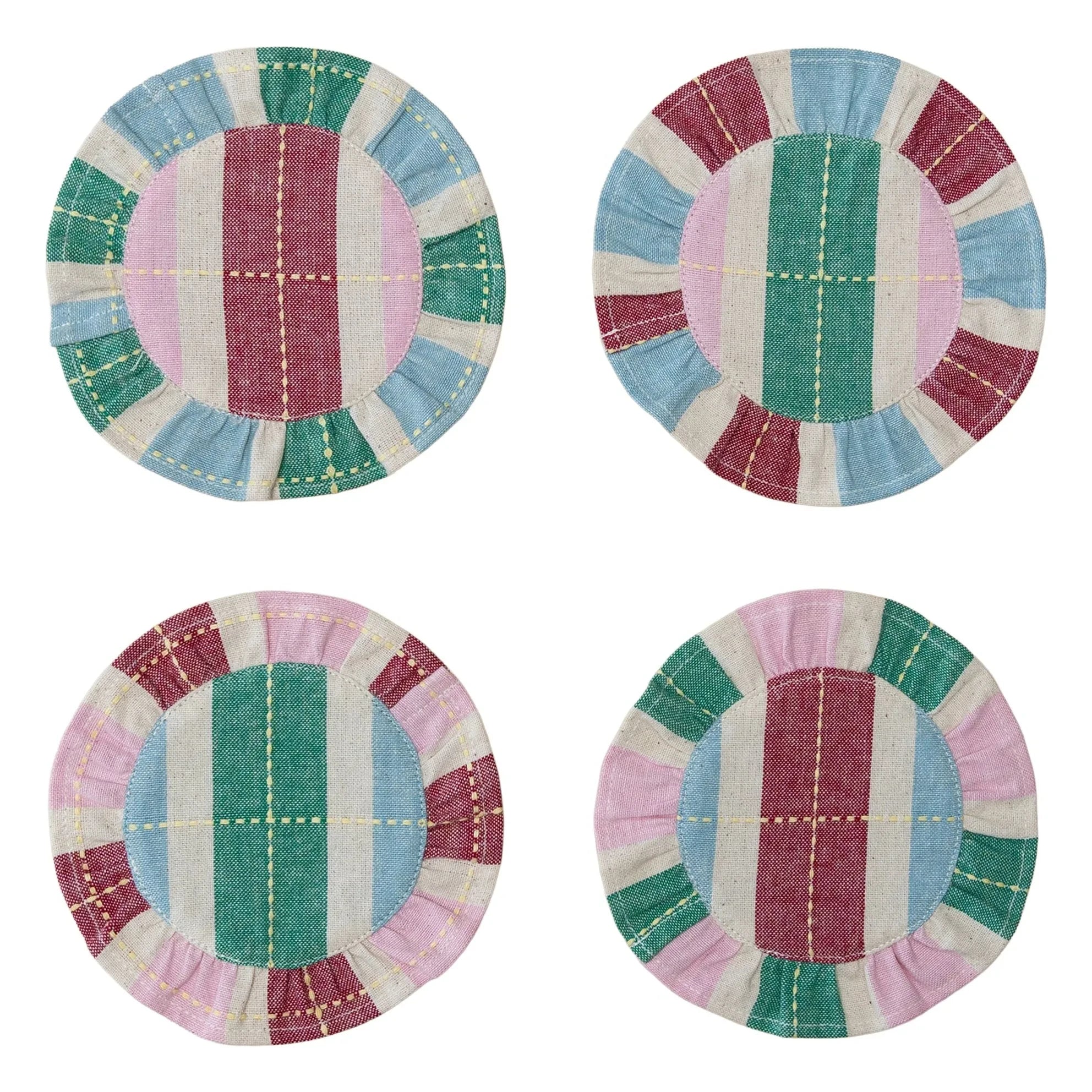 Tarta Gelatina - Bio-Baumwoll-Untersetzer - 4er Set