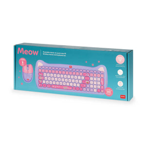 Legami - Drahtloses Maus- und Tastaturset - Meow