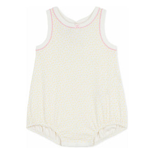 Petit Bateau – Schlafstrampler mit Punkten | Weiß
