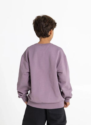 Smallable Kid - Arlo Organische Baumwolle Sweatshirt | Aubergine