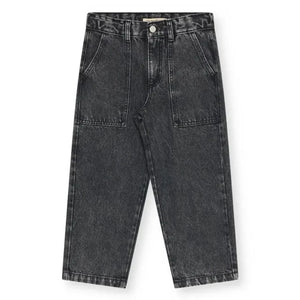 The New Society – Weite Jeans | Merle Grey – Schwarz