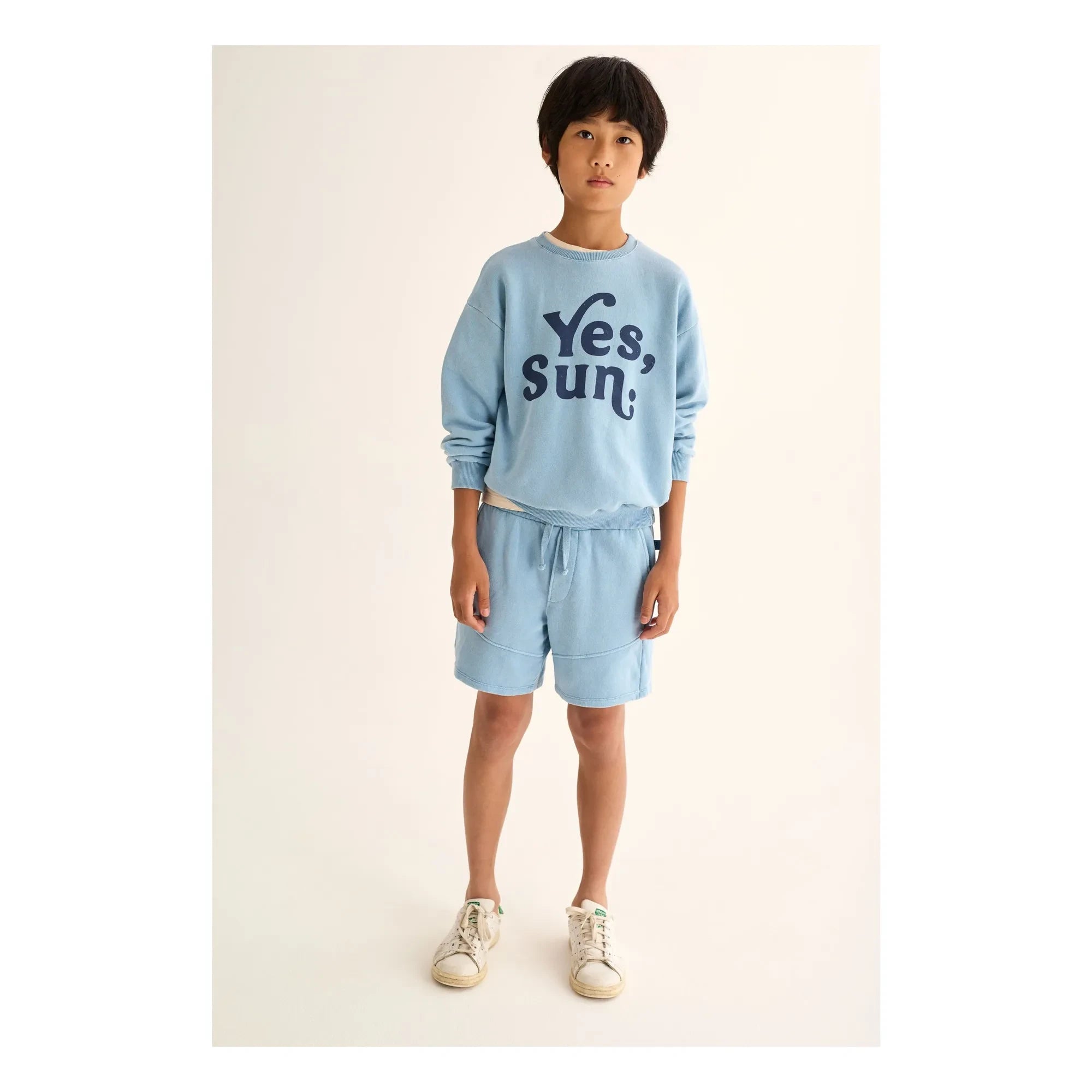 Cozmo - Sweat Atlas Yes Sun | Hellblau