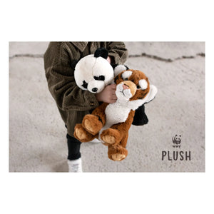 Bon Ton Toys – Eco Panda Plüsch sitzend | Schwarz/Weiß