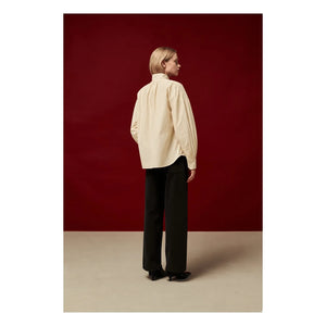 BELLEPIECE - Tom Cotton Poplin Bluz | Latte