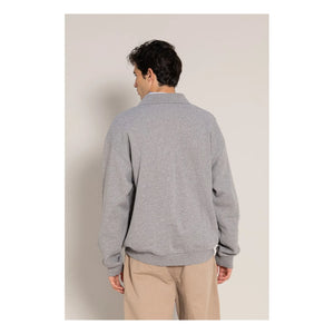Smallable Man - Bob Bisiklet Yaka Sweatshirt | Heather Grey