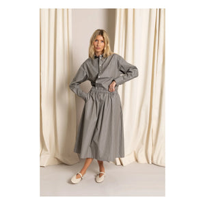 Smallable Woman - Kanel Gestreiftes Hemd | Grau