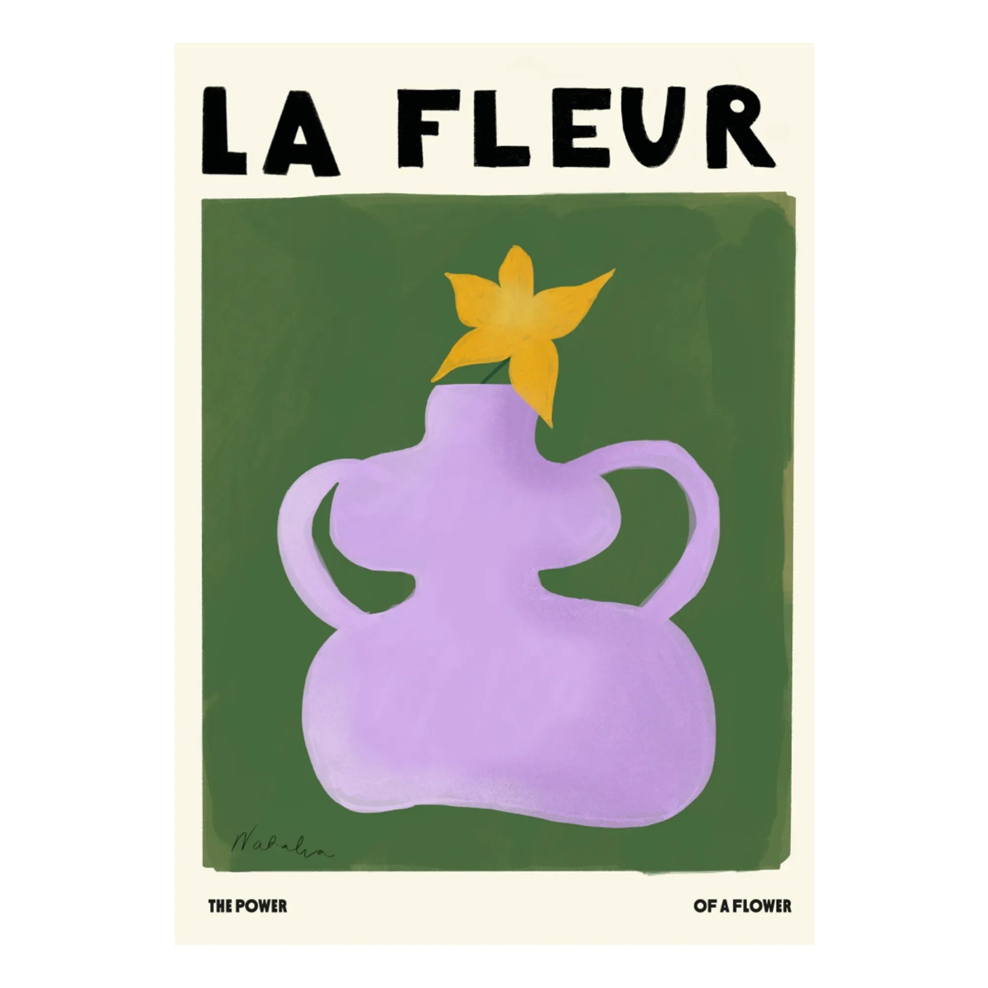Natalia Bagniewska – Das Fleur-Poster