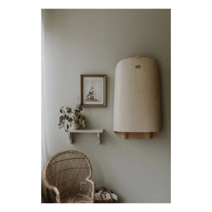 By BO design - Duvara monte alt değiştirme masası - doğal