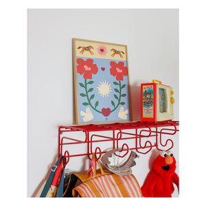 Ma petite vie - Sonnenwende Poster | Blau