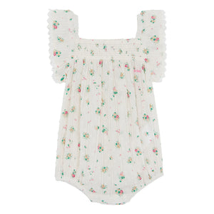 Bonton - Lalix Bouquets Smok-Overall | Weiß