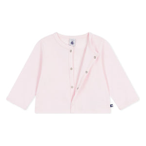 Petit Bateau - Einfache Weste | Blassrosa
