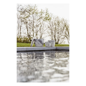 Mon Dada - Outdoor-Kerze mit neutralem Duft | Grau