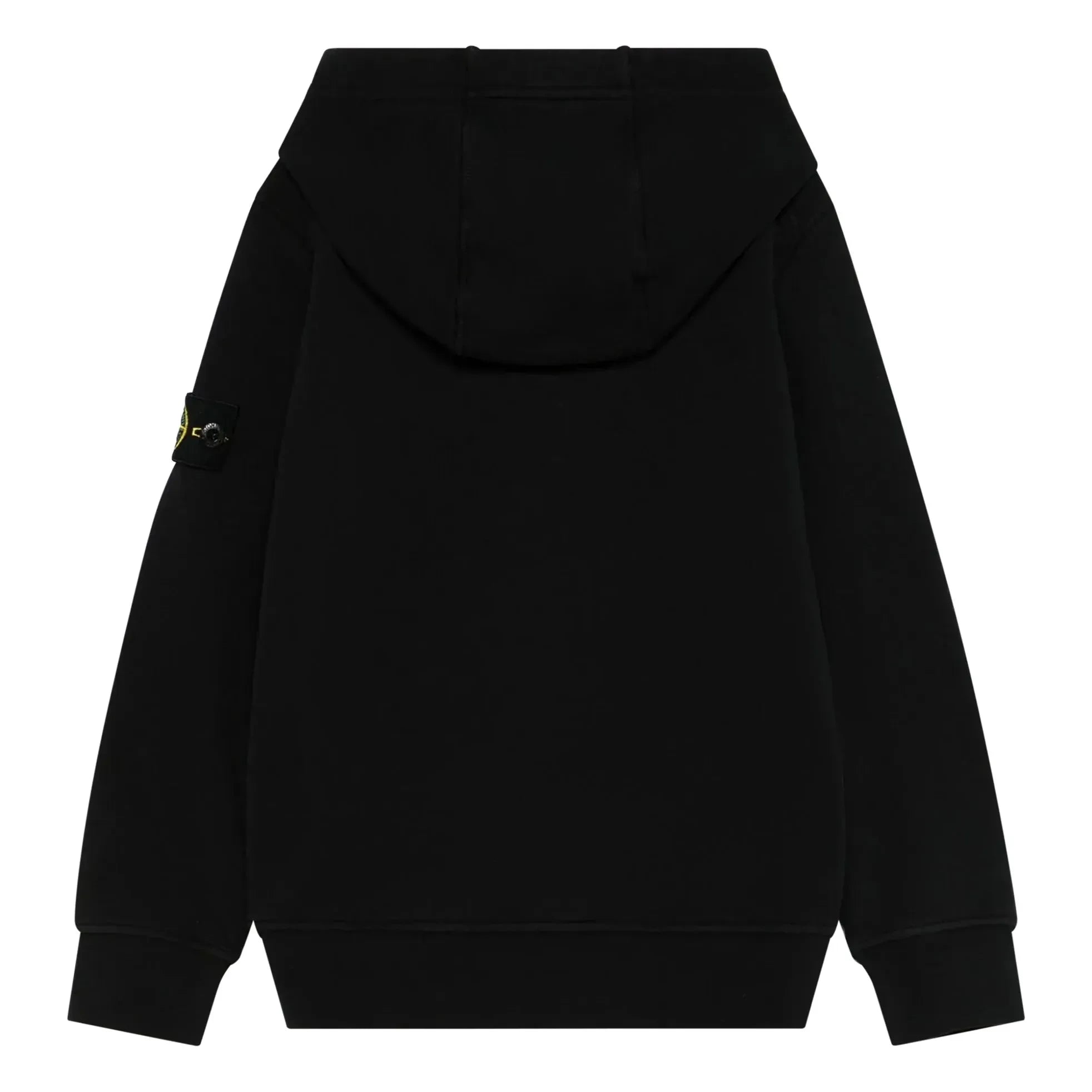 Stone Island – Kapuzenpullover mit Logo | Schwarz
