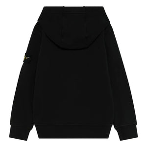 Stone Island – Kapuzenpullover mit Logo | Schwarz