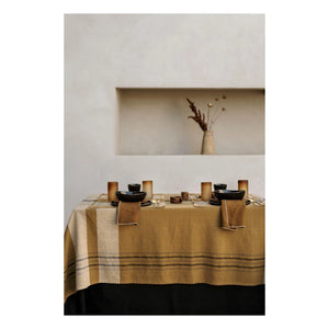 Haomy - Tischdecke Aalborg | Gold