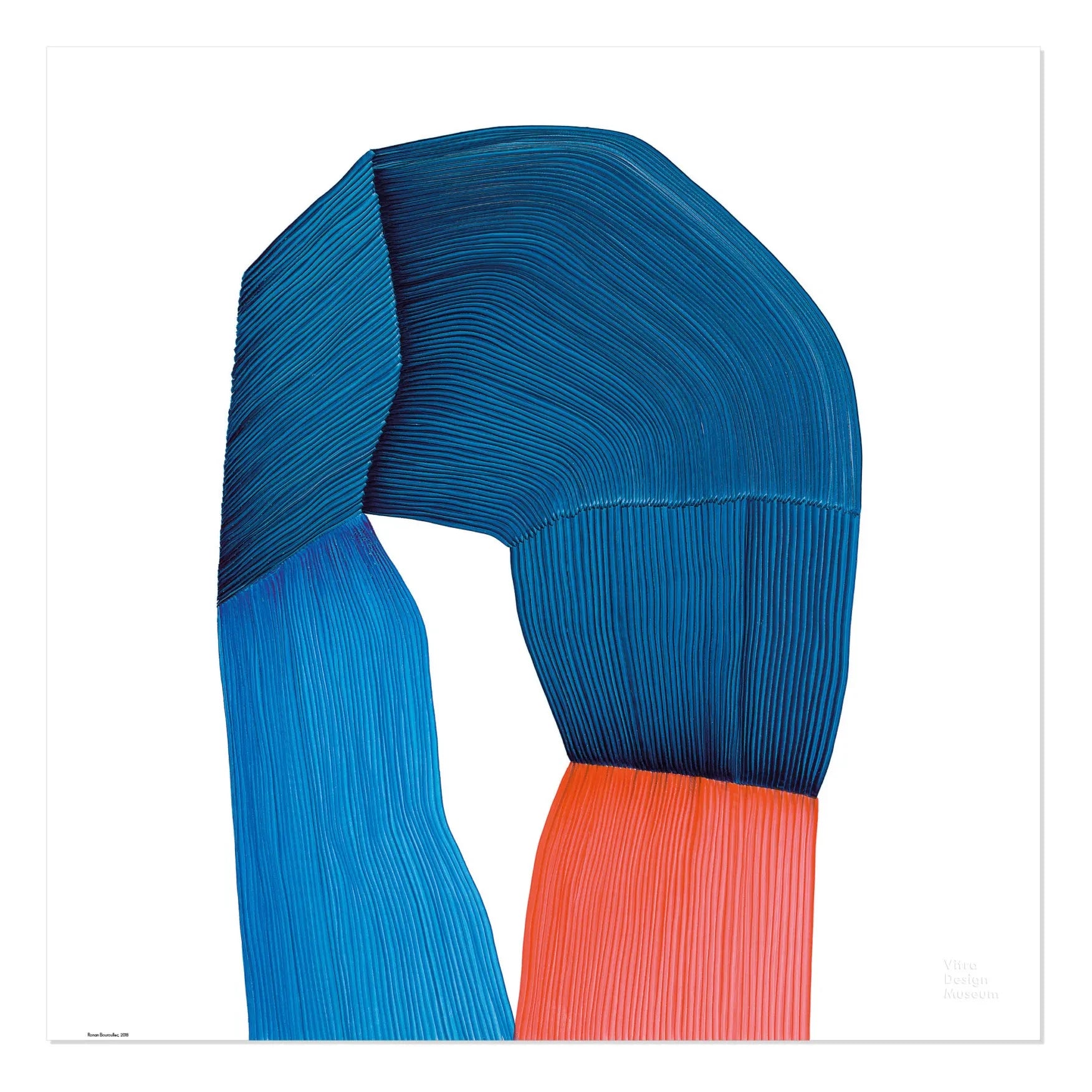 Vitra - Poster - Ronan Bouroullec | Blau