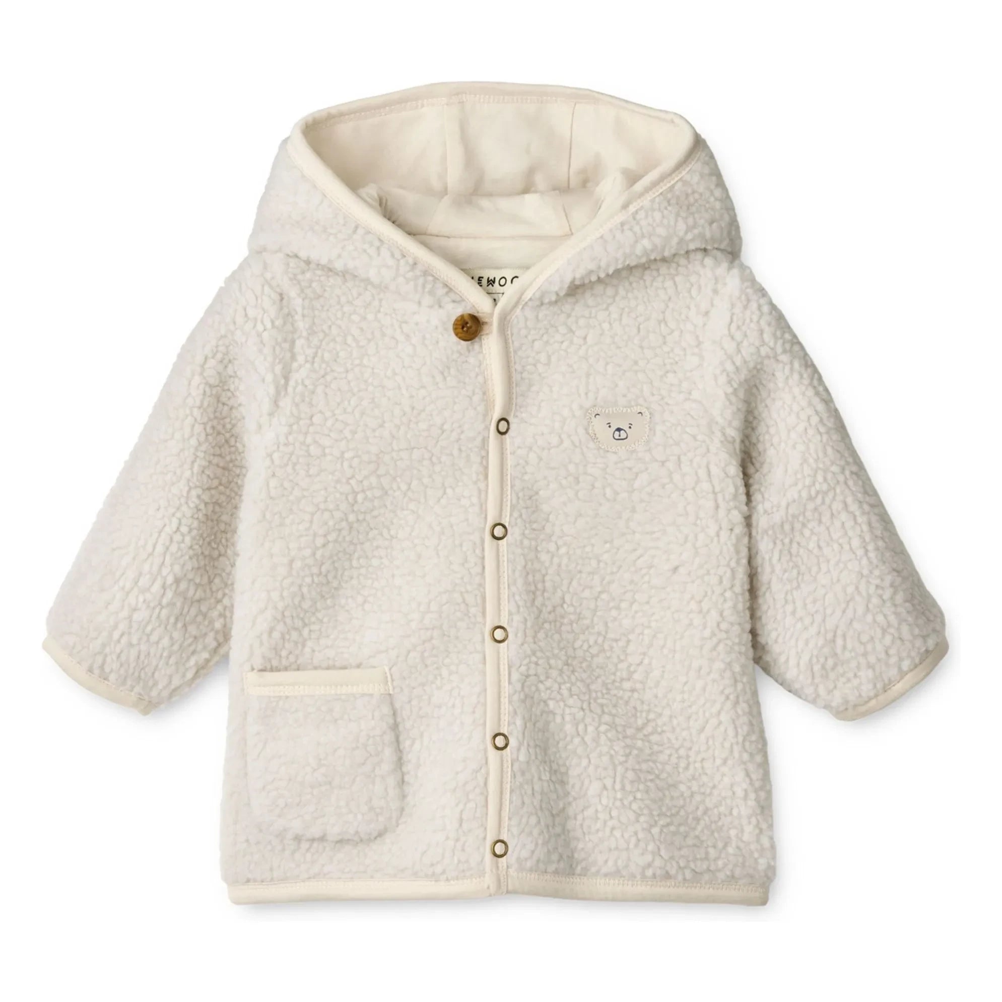 Liewood - Baylor Recyceltes Sherpa Fleece | Ecru
