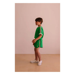 We Are Kids - Taylor Kontrast Bio-Baumwoll-T-Shirt | Meadow Green
