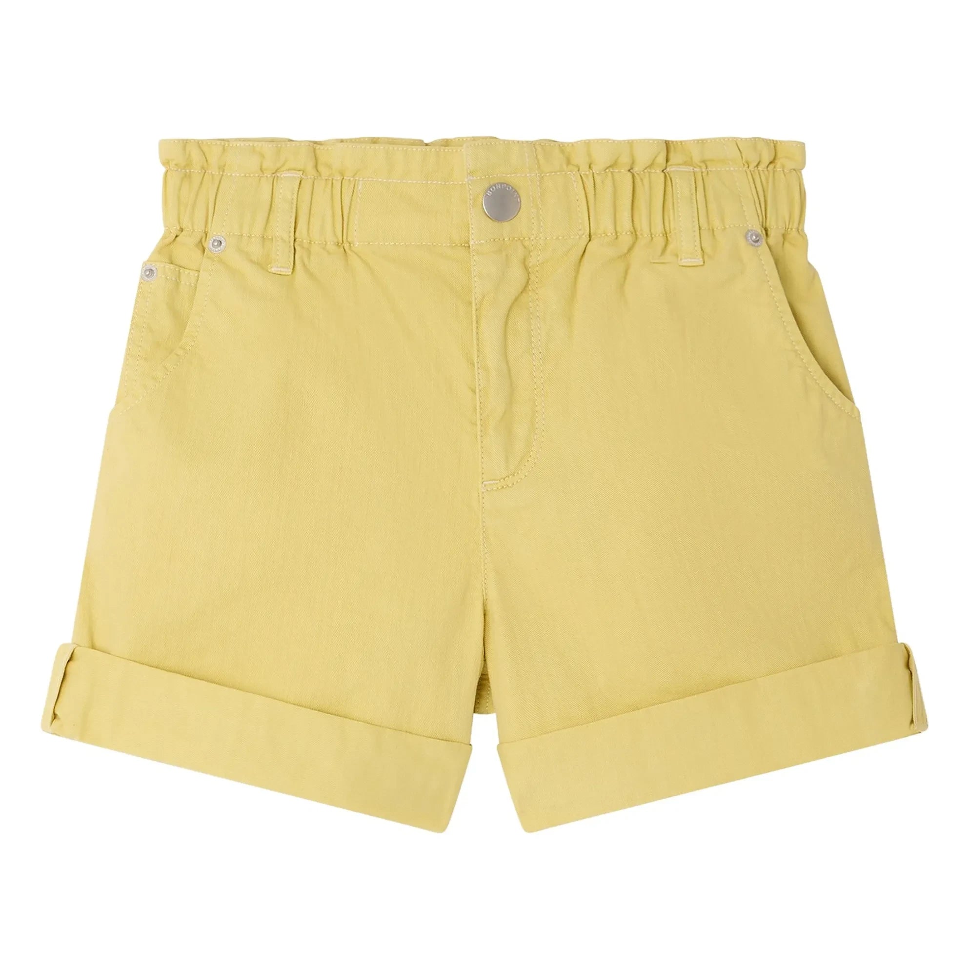 Bonpoint - Cathy Jeansshorts aus Bio-Baumwolle | Gelb